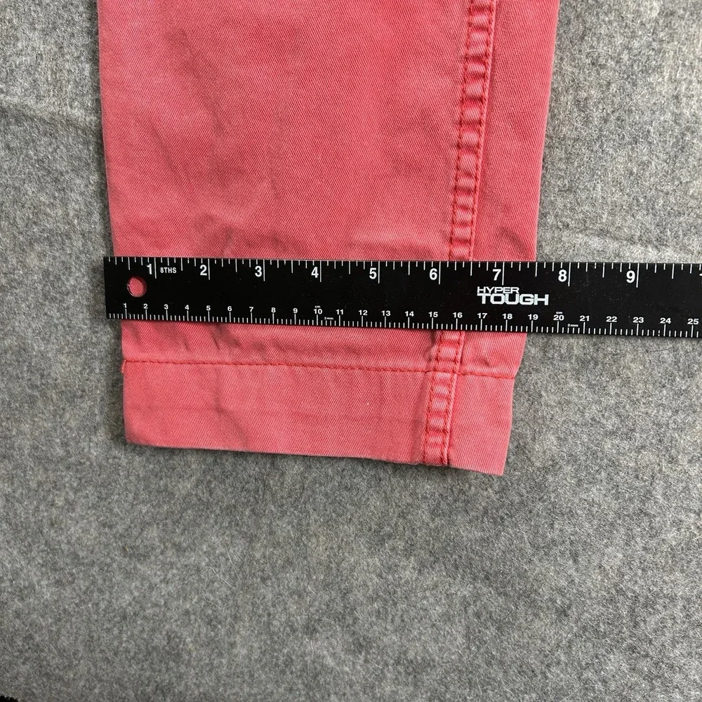 True Religion Jeans Mens 30 Straight Leg MEGRO4K32 Red Distressed Cotton